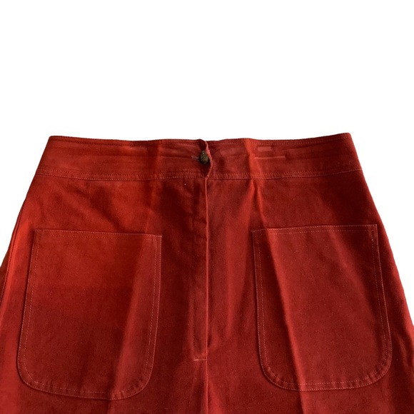 Vintage 70s Red Suede Suit - Picture 7 of 16